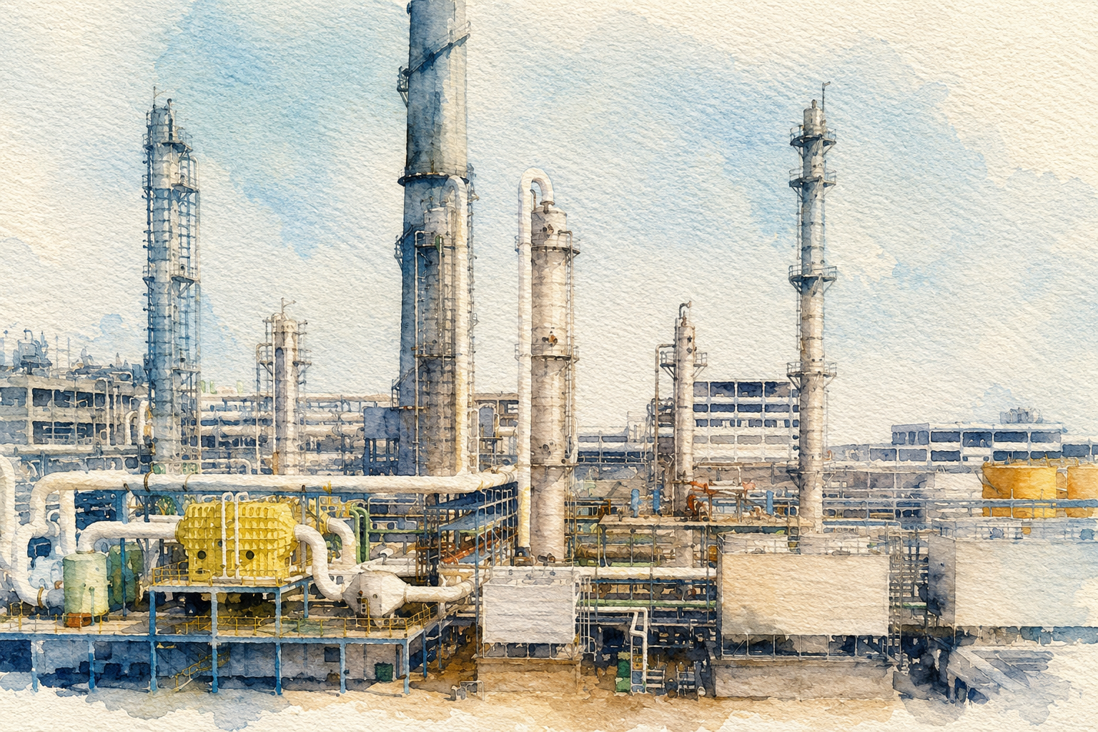 Industrial refinery